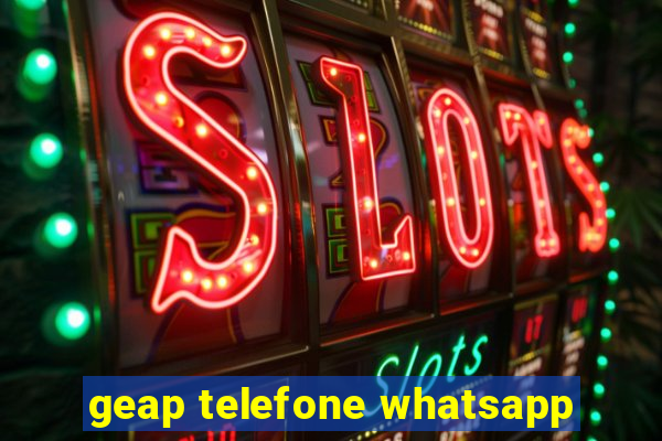 geap telefone whatsapp