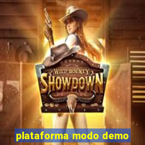 plataforma modo demo