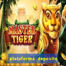 plataforma deposito 1 real fortune tiger