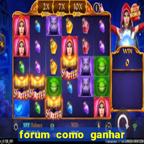 forum como ganhar na loteria