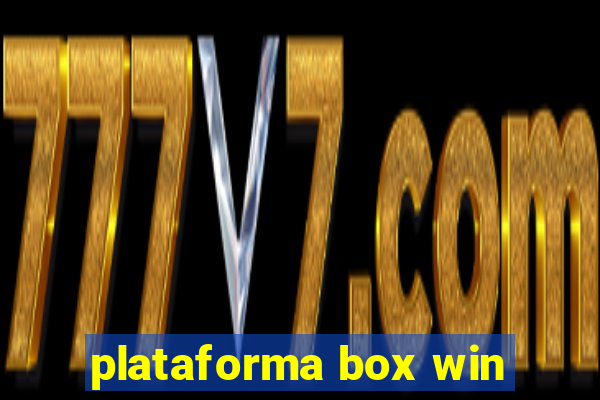 plataforma box win