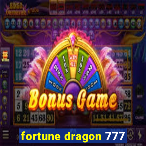 fortune dragon 777