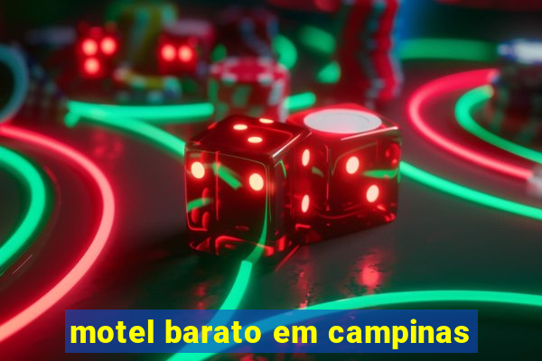 motel barato em campinas