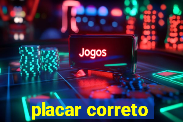 placar correto