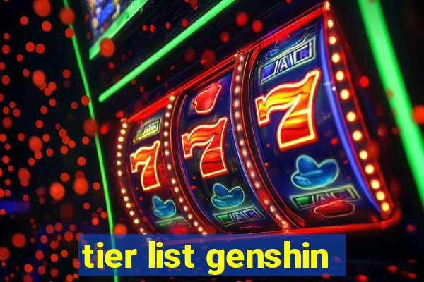 tier list genshin