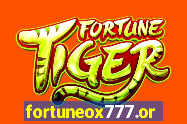 fortuneox777.org