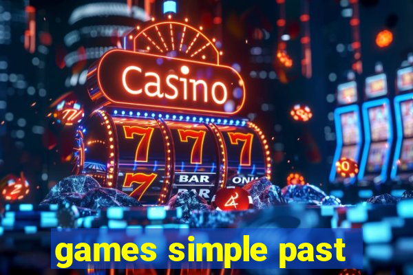 games simple past