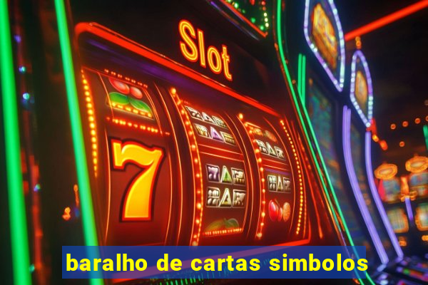 baralho de cartas simbolos