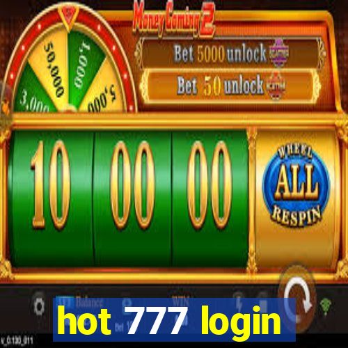 hot 777 login