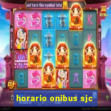 horario onibus sjc