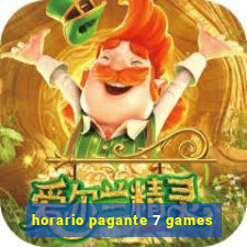 horario pagante 7 games