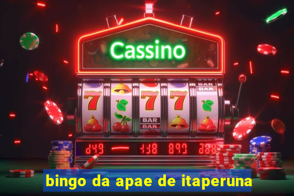 bingo da apae de itaperuna