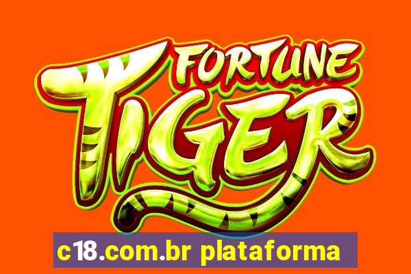 c18.com.br plataforma