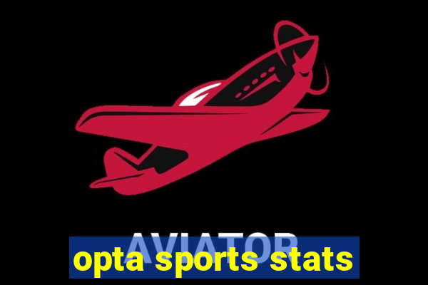 opta sports stats