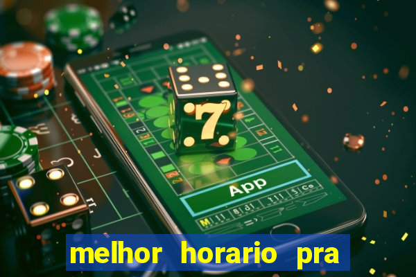 melhor horario pra jogar fortune rabbit