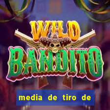 media de tiro de meta por jogo