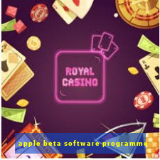 apple beta software programme