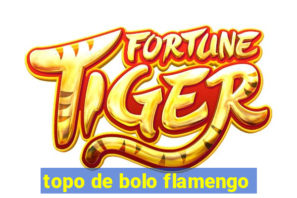 topo de bolo flamengo