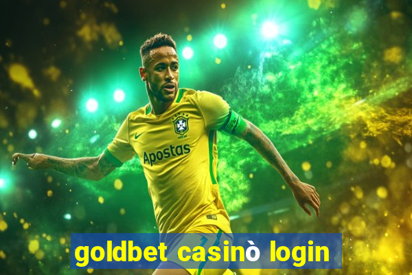 goldbet casinò login