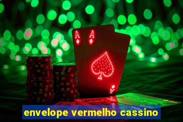 envelope vermelho cassino