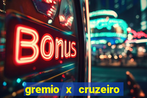 gremio x cruzeiro ao vivo hd