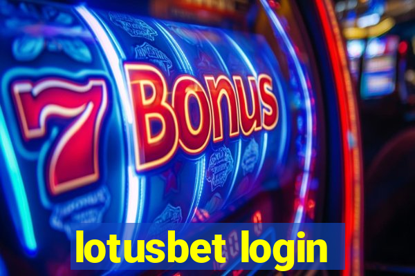 lotusbet login