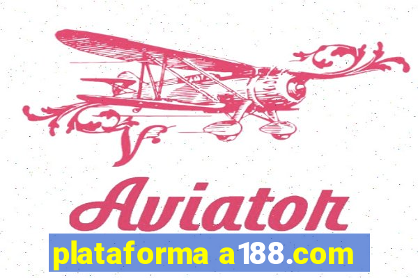 plataforma a188.com