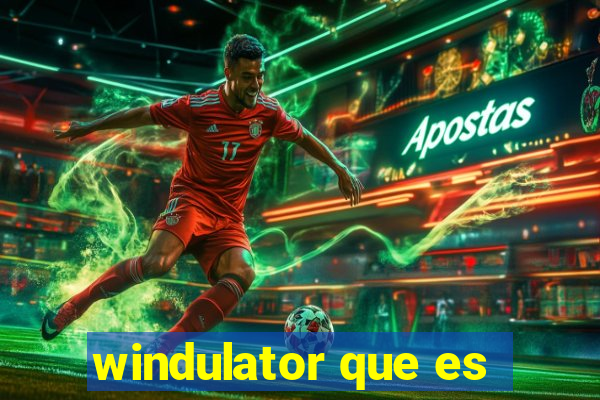 windulator que es