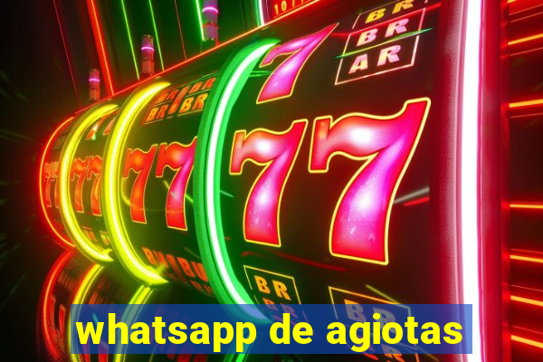 whatsapp de agiotas