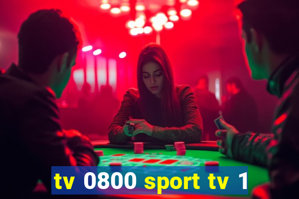 tv 0800 sport tv 1