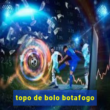 topo de bolo botafogo