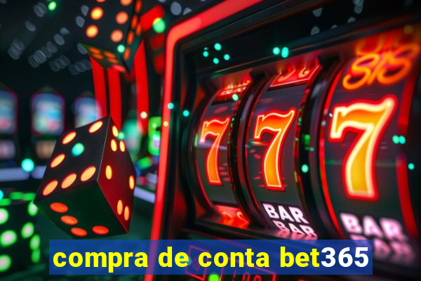 compra de conta bet365