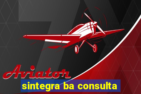 sintegra ba consulta