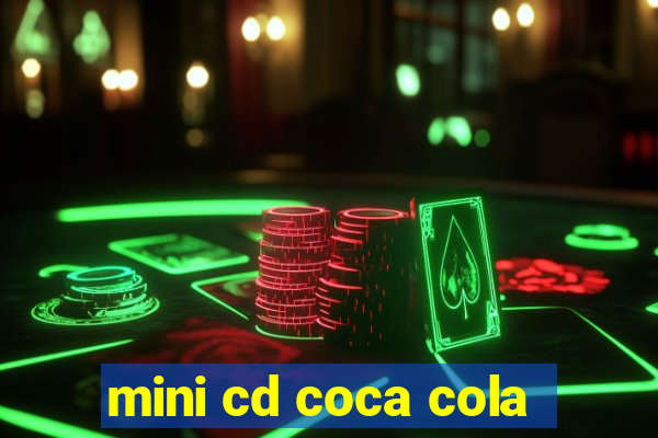 mini cd coca cola