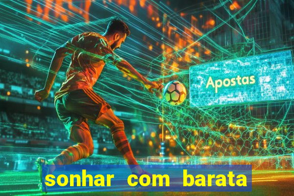 sonhar com barata jogo do bicho