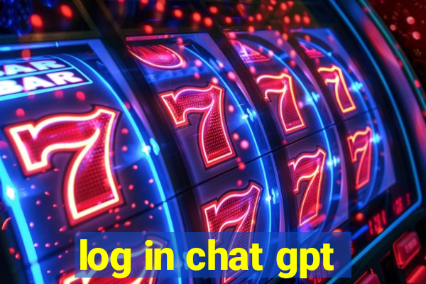 log in chat gpt