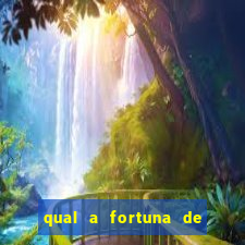 qual a fortuna de aloisio chulapa