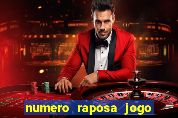 numero raposa jogo do bicho