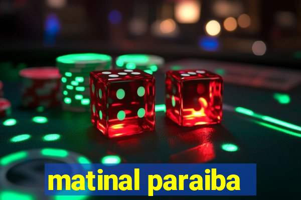 matinal paraiba