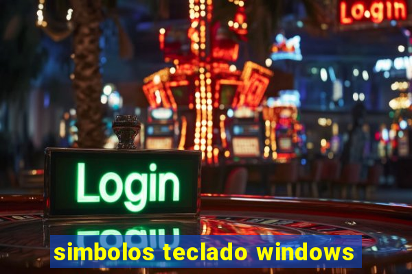simbolos teclado windows