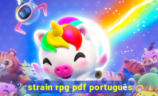strain rpg pdf português