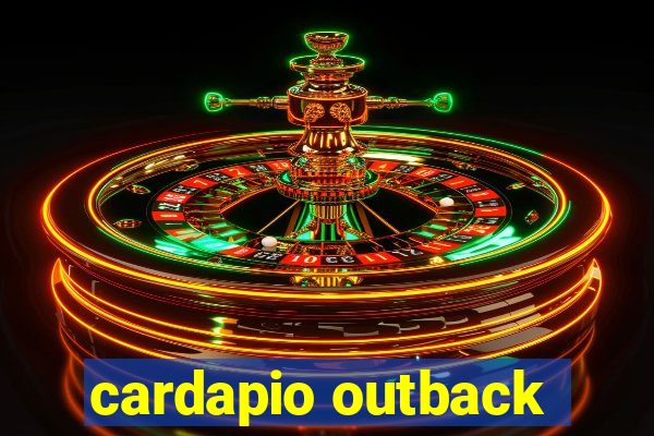 cardapio outback