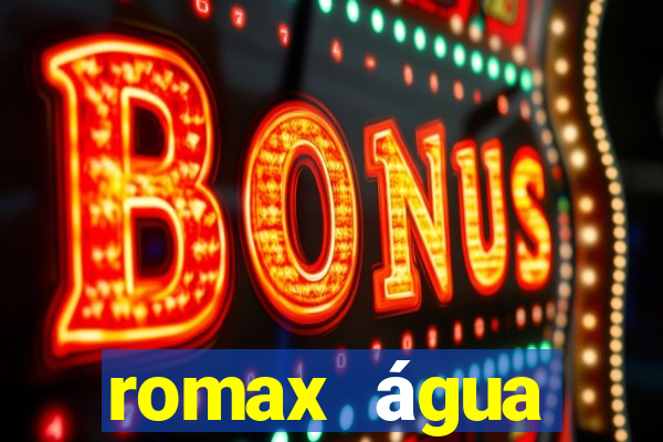 romax água sanitária agua sanitaria romax pronto fispq