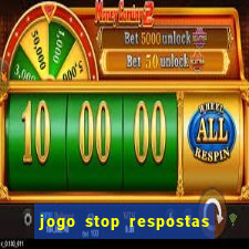 jogo stop respostas de a a z