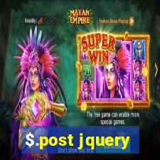 $.post jquery