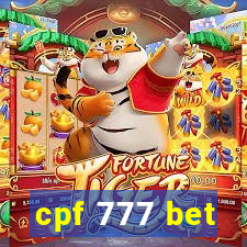 cpf 777 bet