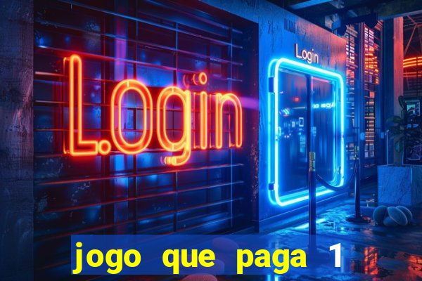 jogo que paga 1 real no pix