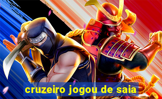 cruzeiro jogou de saia
