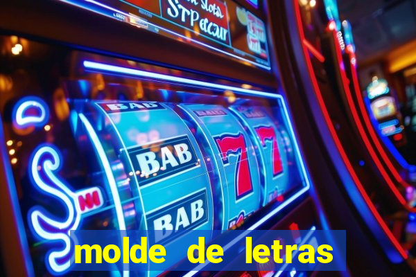 molde de letras feliz natal para imprimir
