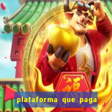 plataforma que paga fortune tiger